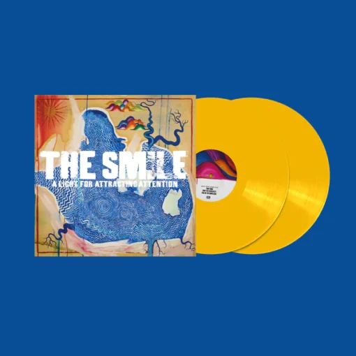 The-Smile-A-Light-For-Attracting-Attention-comprar-vinilo-online-limitada-amarillo