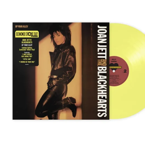 Joan-Jett-The-Blackhearts-Up-Your-Alley-YELLOW-LP-COMPRAR-ONLINE-RSD-2023